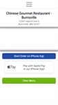 Mobile Screenshot of chinesegourmetburnsville.com